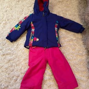 Obermeyer Size 3 Girls Snowsuit